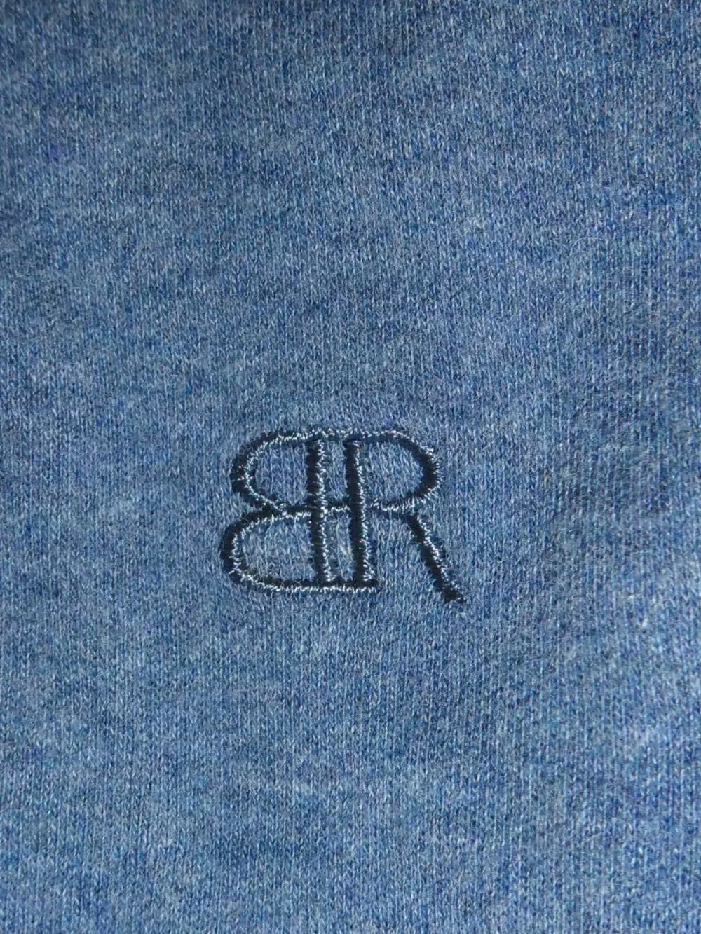 Banana Republic Men's Blue Heather Polo Size XL